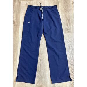 FIGS Scrub Pants Womens Blue Medium Technical Collection Kade Cargo Workwear